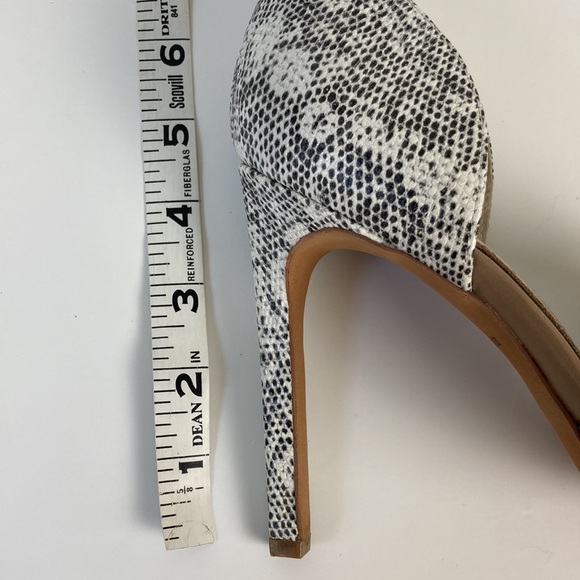 Dolce Vita Tan & Snakeskin Point Toe Stiletto - Picture 10 of 13